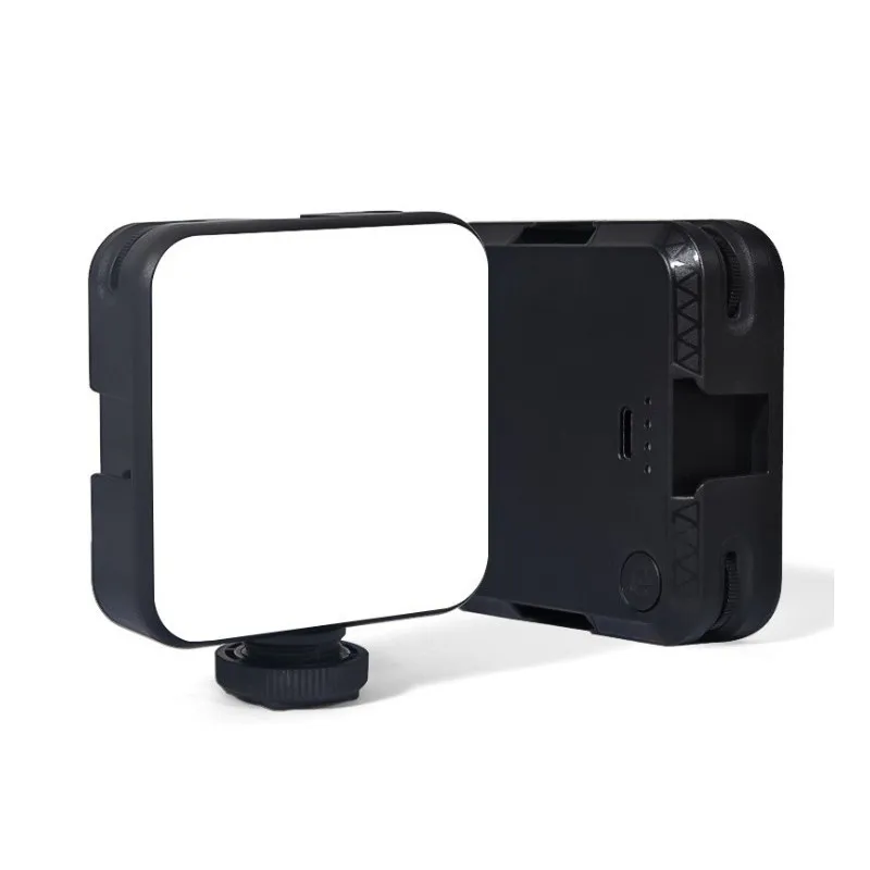 Soonpho W64ミニledライトポータブル2色ledビデオ写真照明selfieライブvlog強化記入lightphones videの