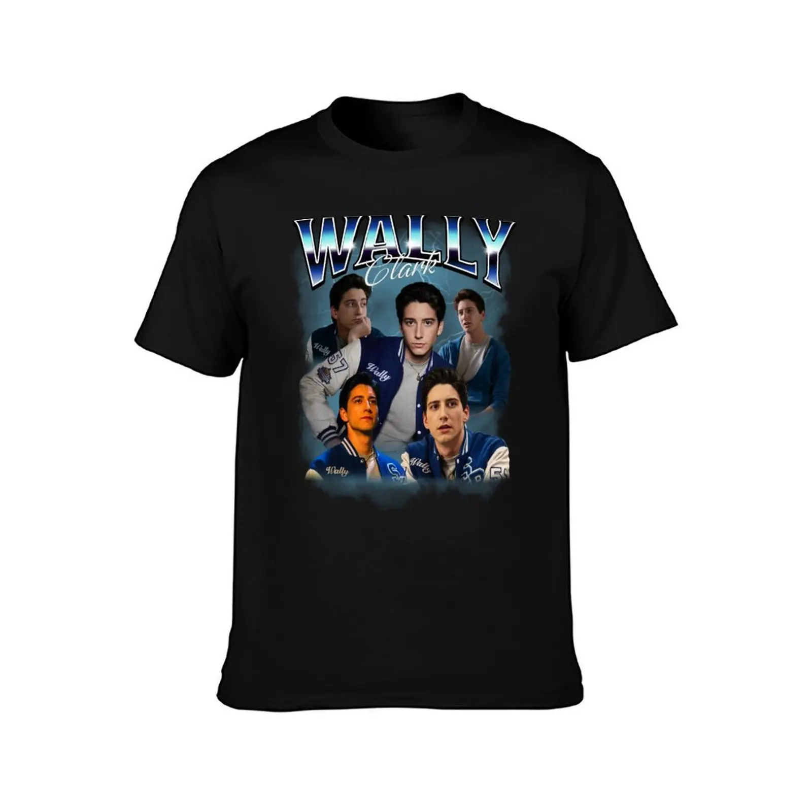 Y2K Wally Clark - School Spirits T-Shirt, Summer Casual Cotton Tee, Oversized Streetwear Tops, Vintage Graphic Print