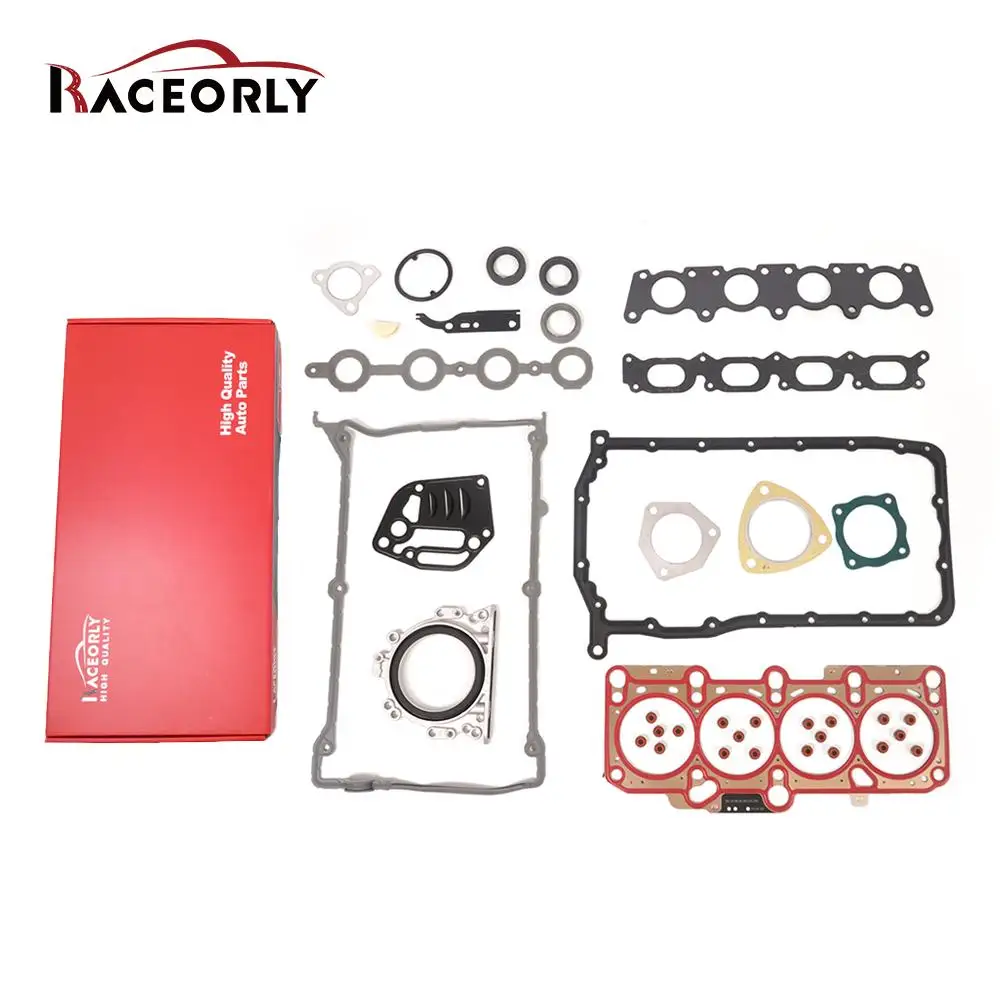 

RACEORLY Engine Rebuild Gasket kit 58198013 For VW Jetta Golf 4 Audi Passat B5 1.8T AWP