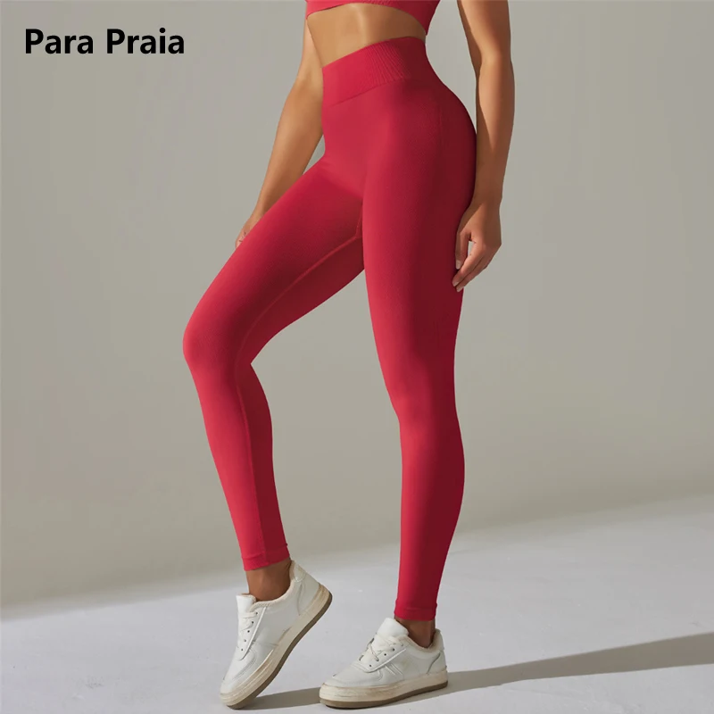 

Para Praia Leggings Women Seamless High Waist Sexy Push Up Butt Yoga Pants Gym Sports Fitness Legging Workout Running Tights