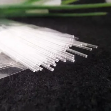 

Кварцевая капиллярная трубка (OD45×ID39×L450мм)/Одноканальная стеклянная капиллярная трубка из кремния/Высокотемпературная стеклянная трубка