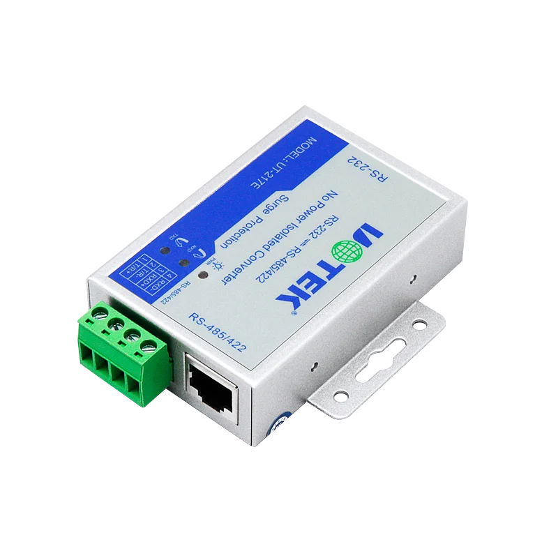RS232 to RS485/422 Port-Powered Converter พร้อมการแยก Passive RS232 to RS485 Converter UOTEK UT-217E