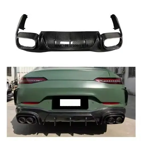 

B Style Carbon Fiber Rear Bumper Lip Car Bumper Diffuser for GT50 GT53 Bodykit