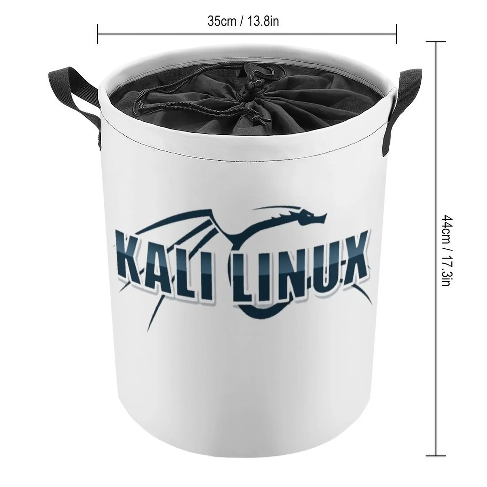 Kali Linux Operating System for Sale Tie Up Your Dirty Pocket Laundry Basket Dust Proof Storage of Socks Super Soft Can Be Folde