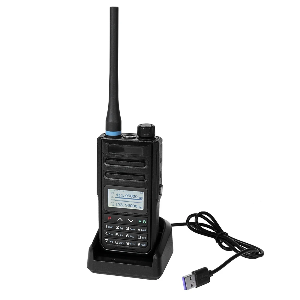 TYT Новая рация 10 Вт IP68 Водонепроницаемая радиостанция TH-UV58 200 каналов VHF/UHF Тип C Зарядка UV-99 Серия 3200 мАч Рация