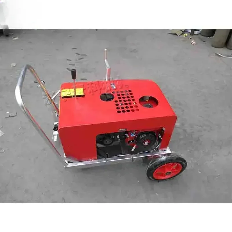 

Hot Sales Cable Pulling Machine Fiber Optic Traction Machine Pipeline Construction Wiring Rack Winder Empty Buried Cable Puller