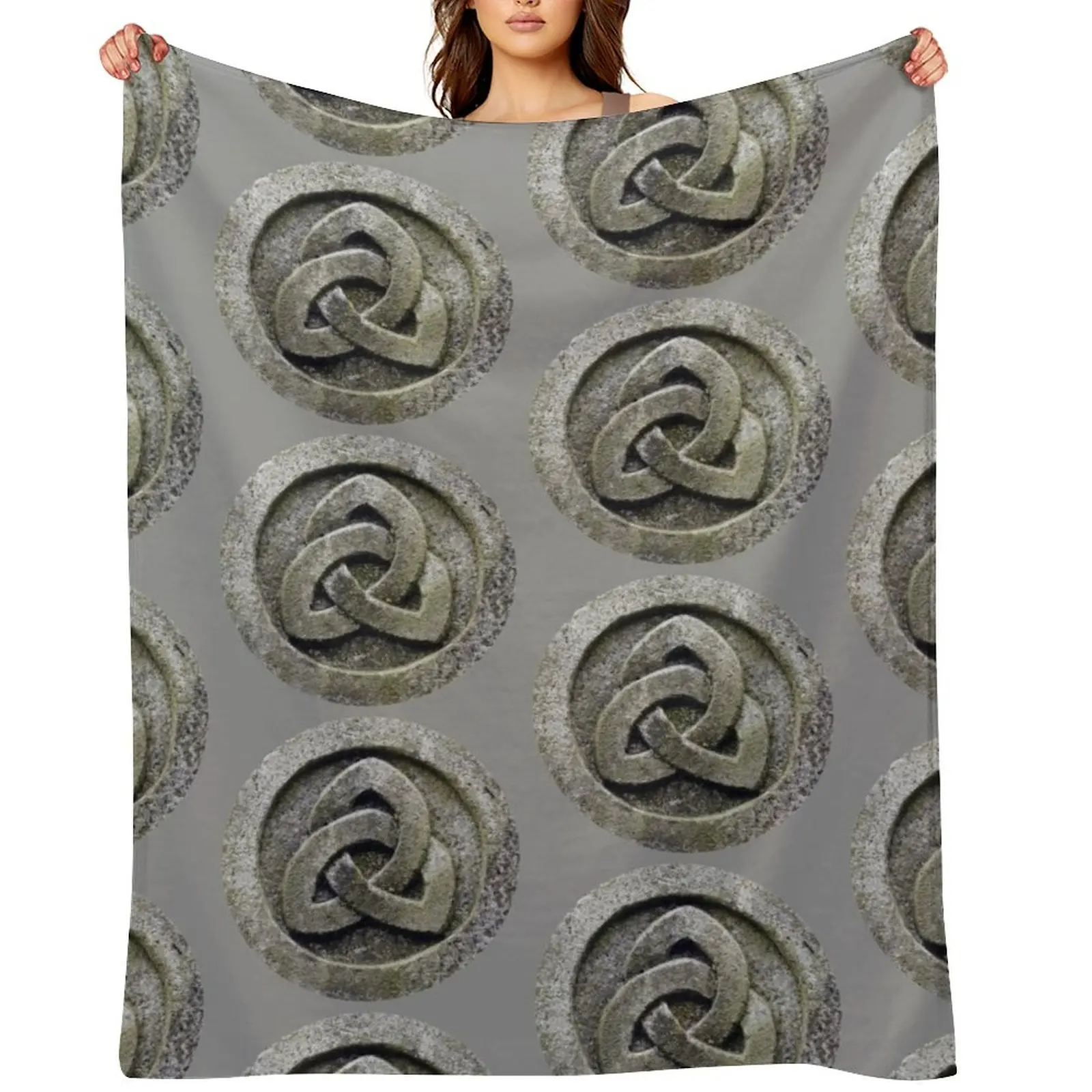 

Stone Celtic Knot Throw Blanket Large Decorative Sofas For Decorative Sofa halloween Blankets