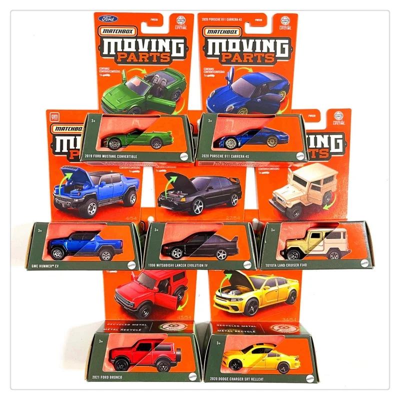 Matchbox Collectible Diecast Alloy Car Model Moving Parts Openable Doors FWD28 HMV12 Vehicle For Collectors Hobby Display