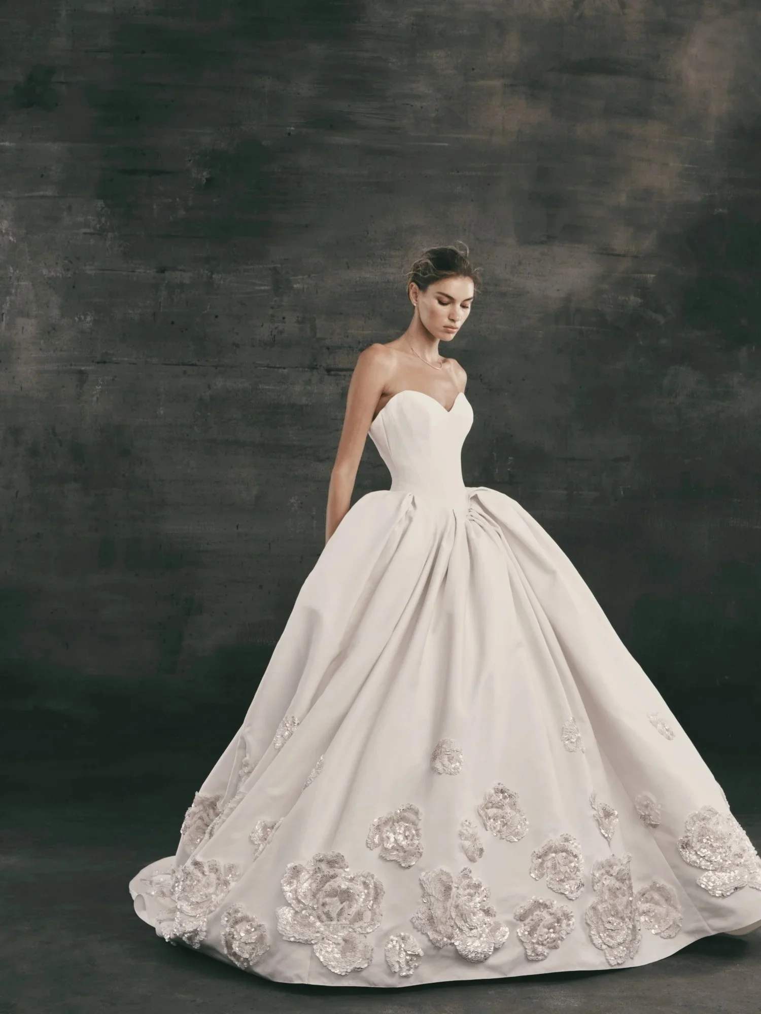 

Ball Gown Wedding Dress Satin Vestido De Novia Princesa Vestidos Noivas Minimalista Elegante 2027 Plus Size Civil Bespoke Gowns