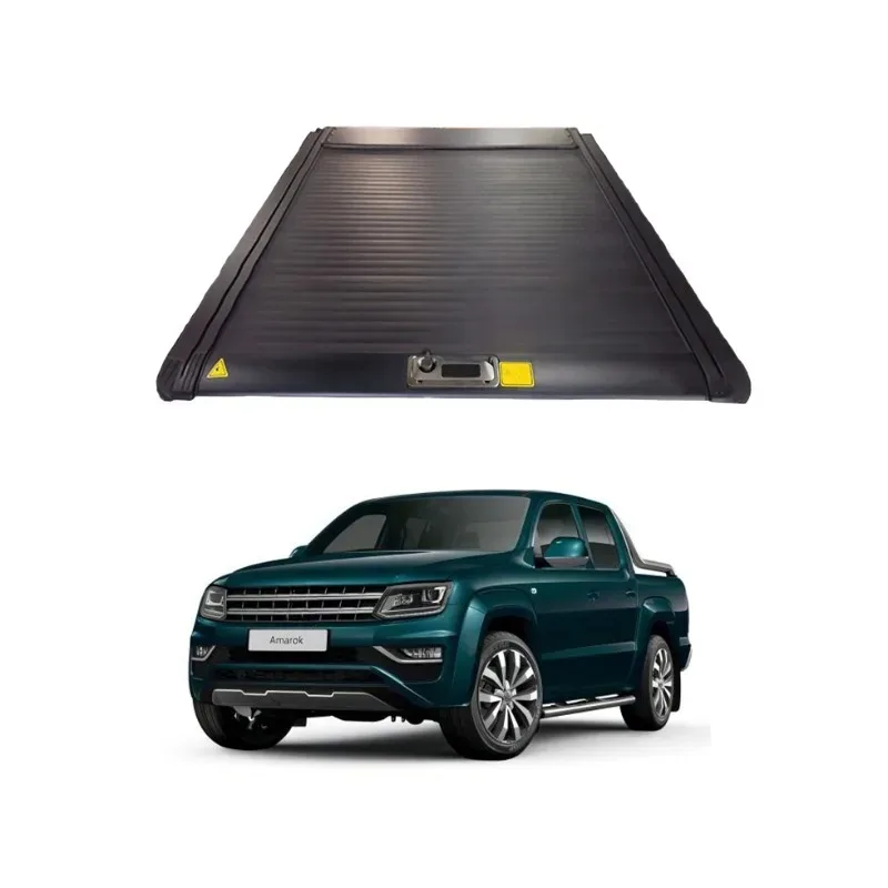 

Auto accessories Retractable pickup truck bed roller shutter cover lid tonneau cover for Amarok rear cover