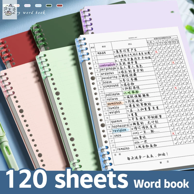 Hot Sale Spiral A5 Notebook Schedules Daily Plan To Do List Notepad 120 Pages