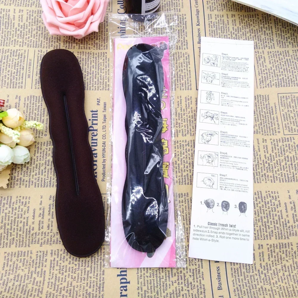 New Hair Styling Magic Sponge Clip Foam Bun Curler Hairstyle Twist Maker Tool Hot Sale Fashion Styling Hair Accessories