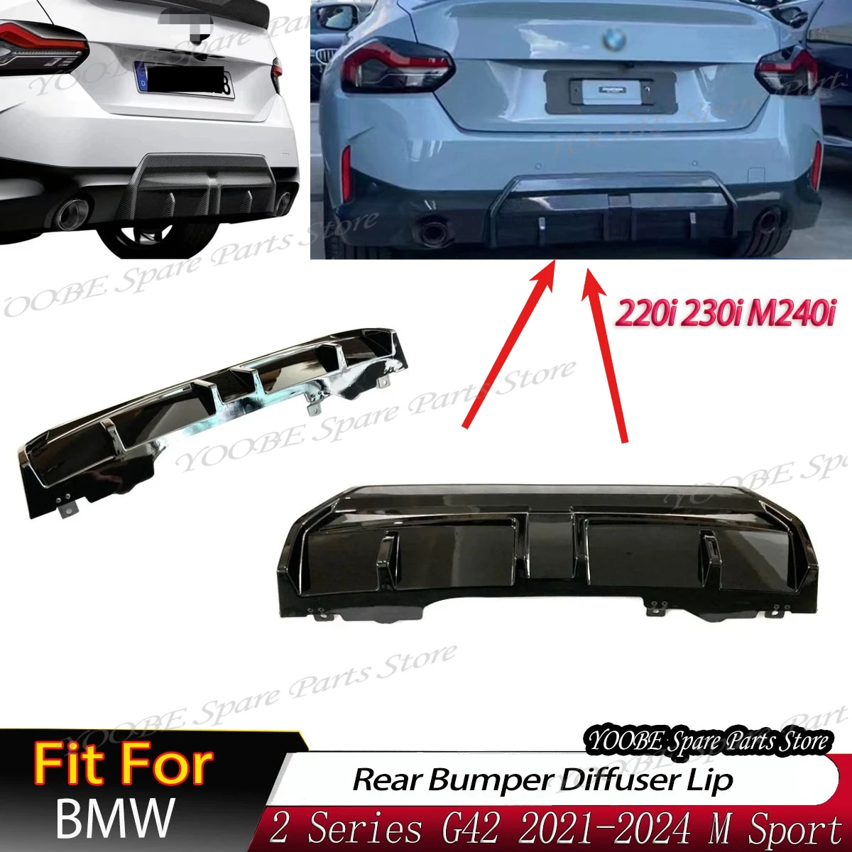 Rear Bumper Diffuse…