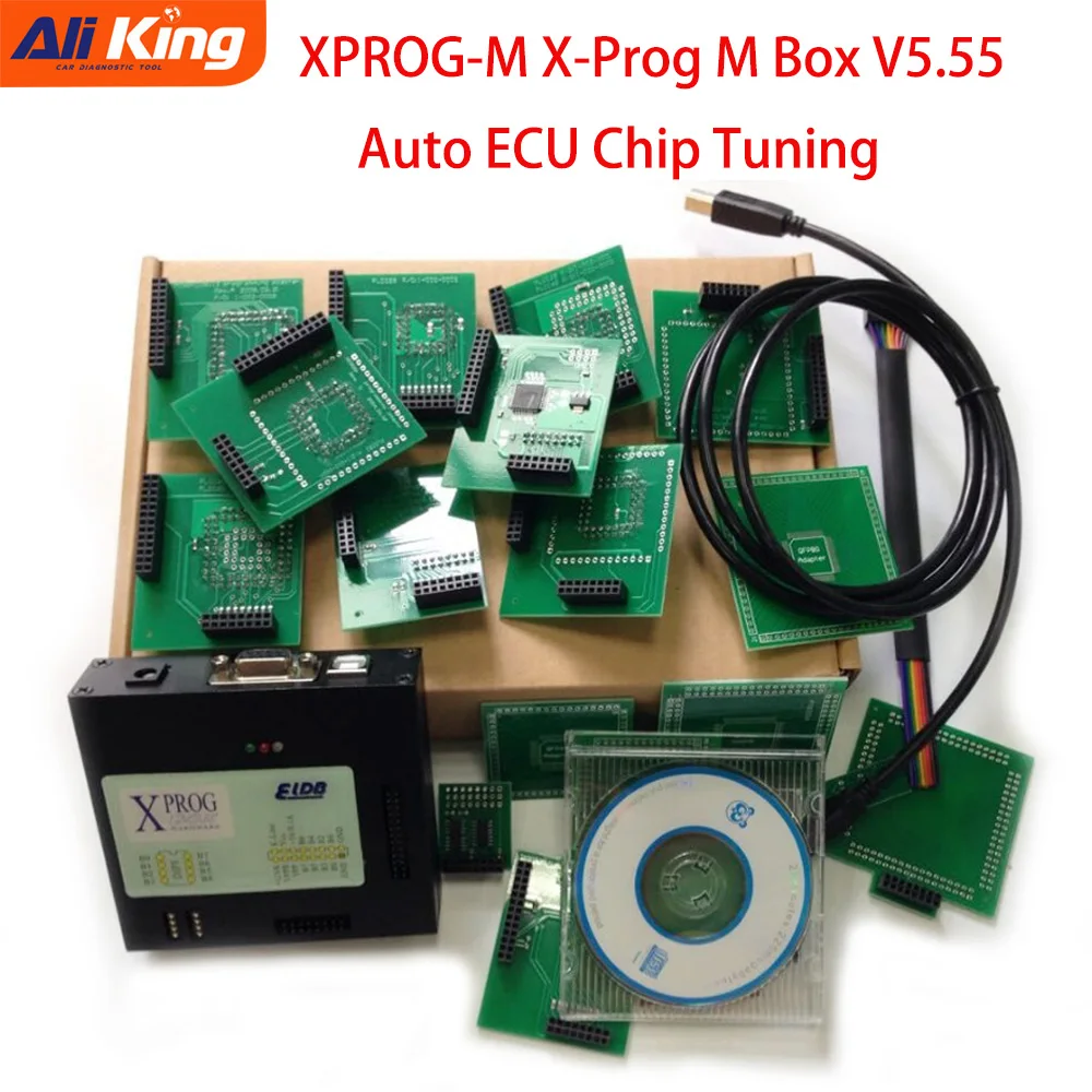 2023 New XPROG V5.84 Metal Box Better than XPROG M V5.74 ECU Programming Interface Xprog-M V5.84 ECU Chip Tuning programmer