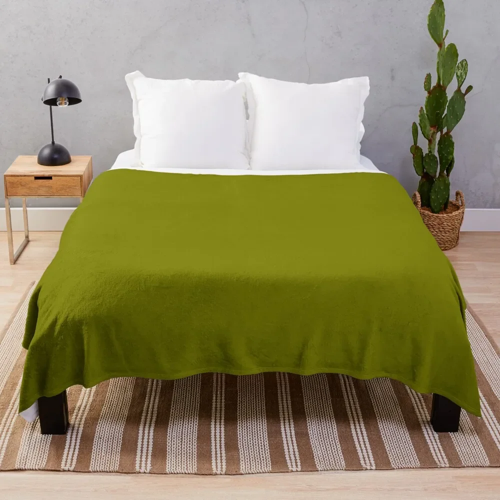 Olive Green Throw Blanket Summer Beddings Blankets For Baby sofa bed Large Blankets