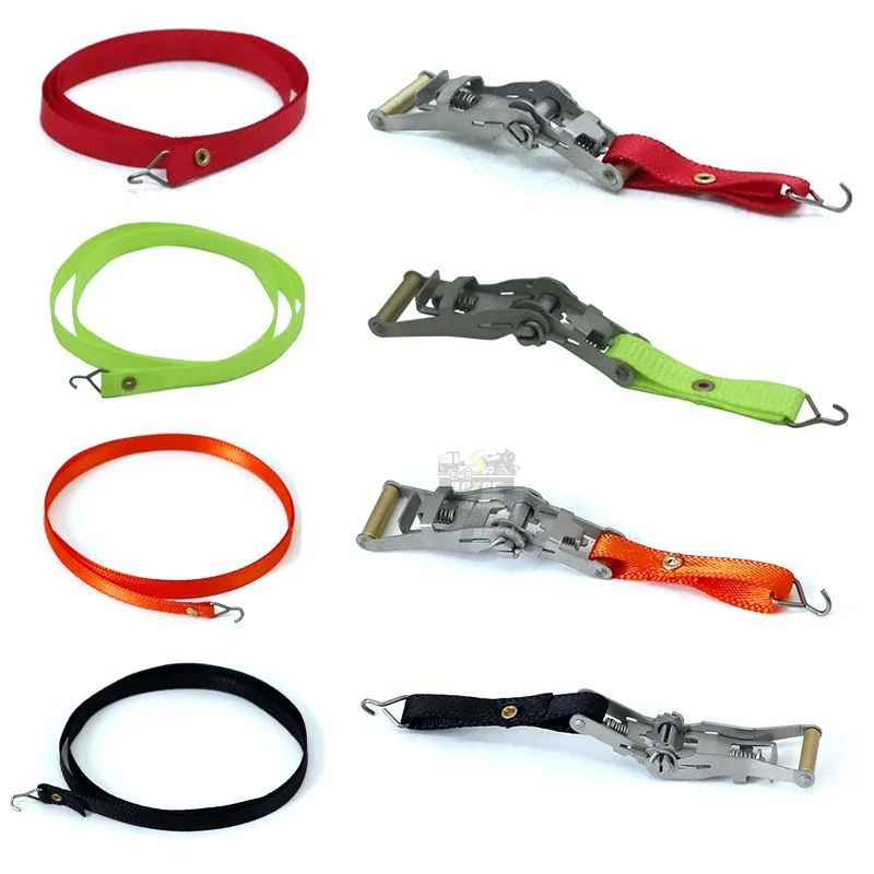 

Model Simulation Rope Tensioner Fastening Belt Strap for 1/14 Tamiya Truck 1/10 RC Crawler Car Traxxas Trx4 Axial Scx10 RC4WD