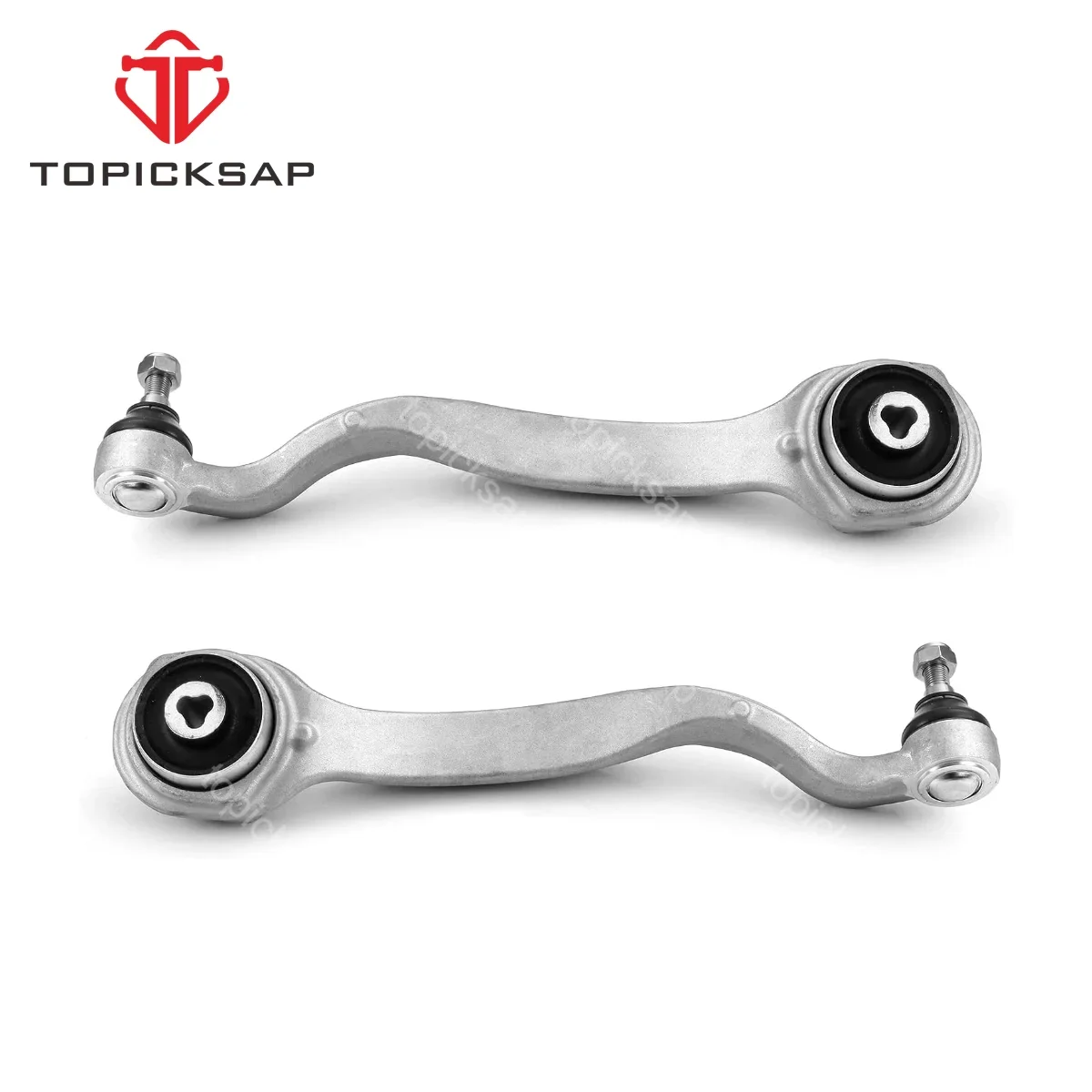 TOPICKSAP 12Pcs Front Lower Control Arm w/Ball Joint Stabilizer Link & Tie Rod Kit for Mercedes W212 E250/E300/E350 2009-2016