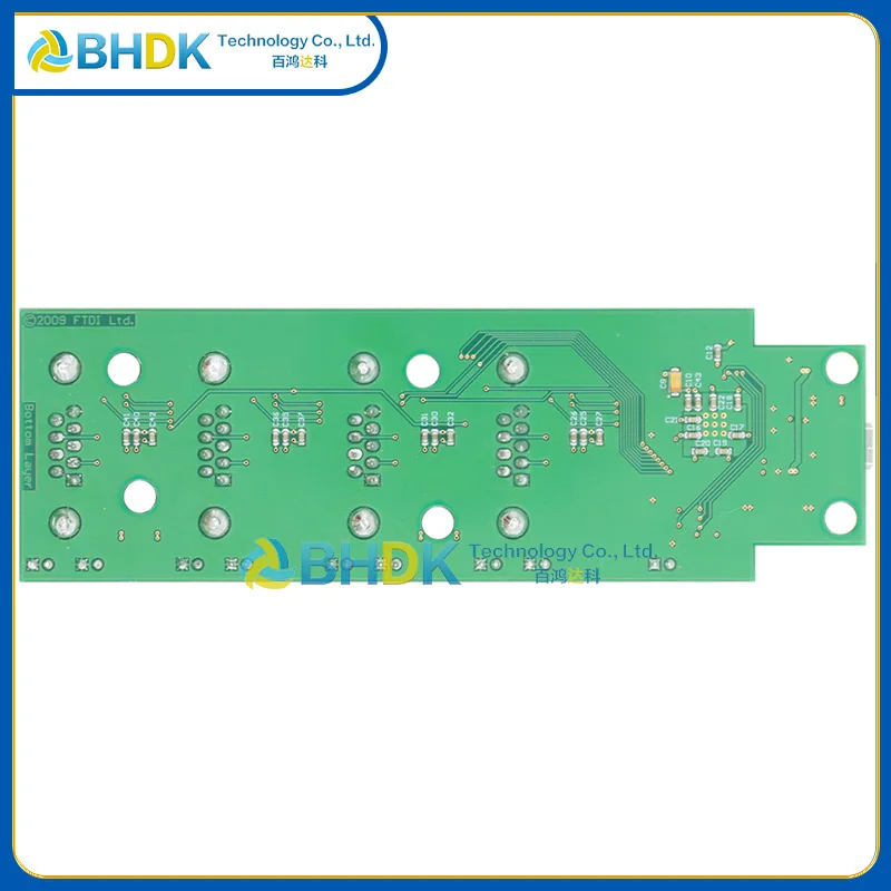 For USB‑COM232‑PLUS4 USB To Quad RS232 Serial Converter Module FT4232H Chip 4 DB9 Ports Debug Board