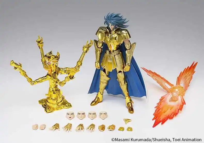 

BANDAI Saint Cloth Myth EX Gemini Saga Gemini Charon Revival Edition Saint Seiya Anime Character Model Toy in Stock Anime Series