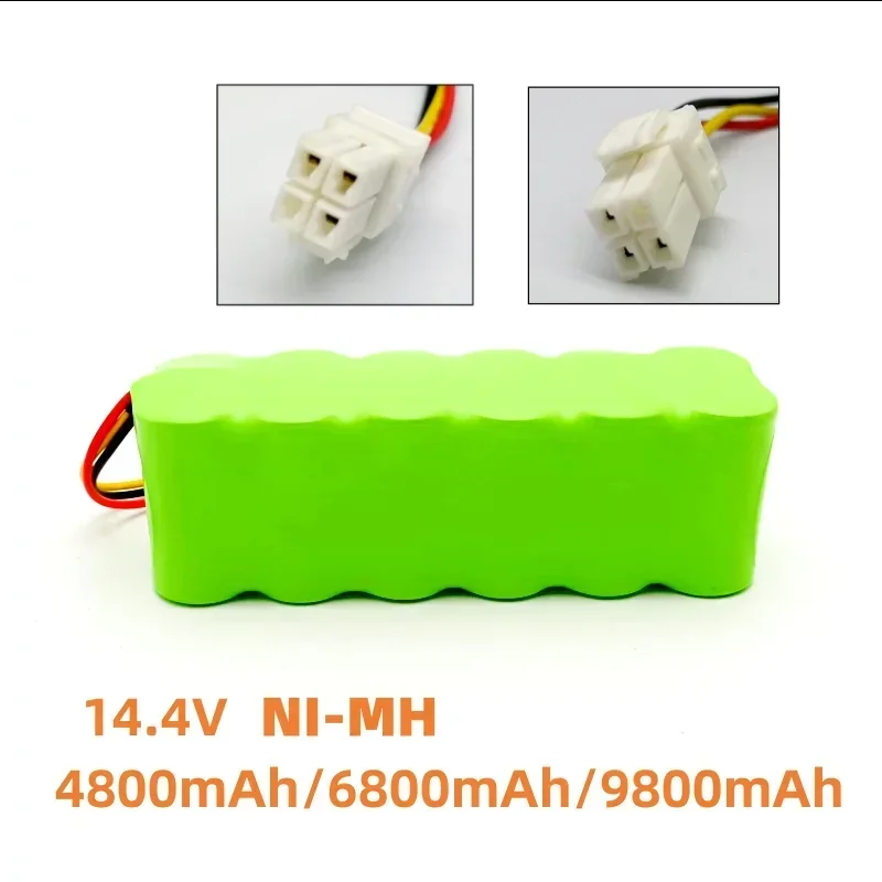 NI-MH vacuum cleaner battery, butterfly robot SR8840SR8845SR8855SR8990VCR8845VCR8895VCR8730SR8750, 4.0Ah 14.4V4800mAh-9800mAh