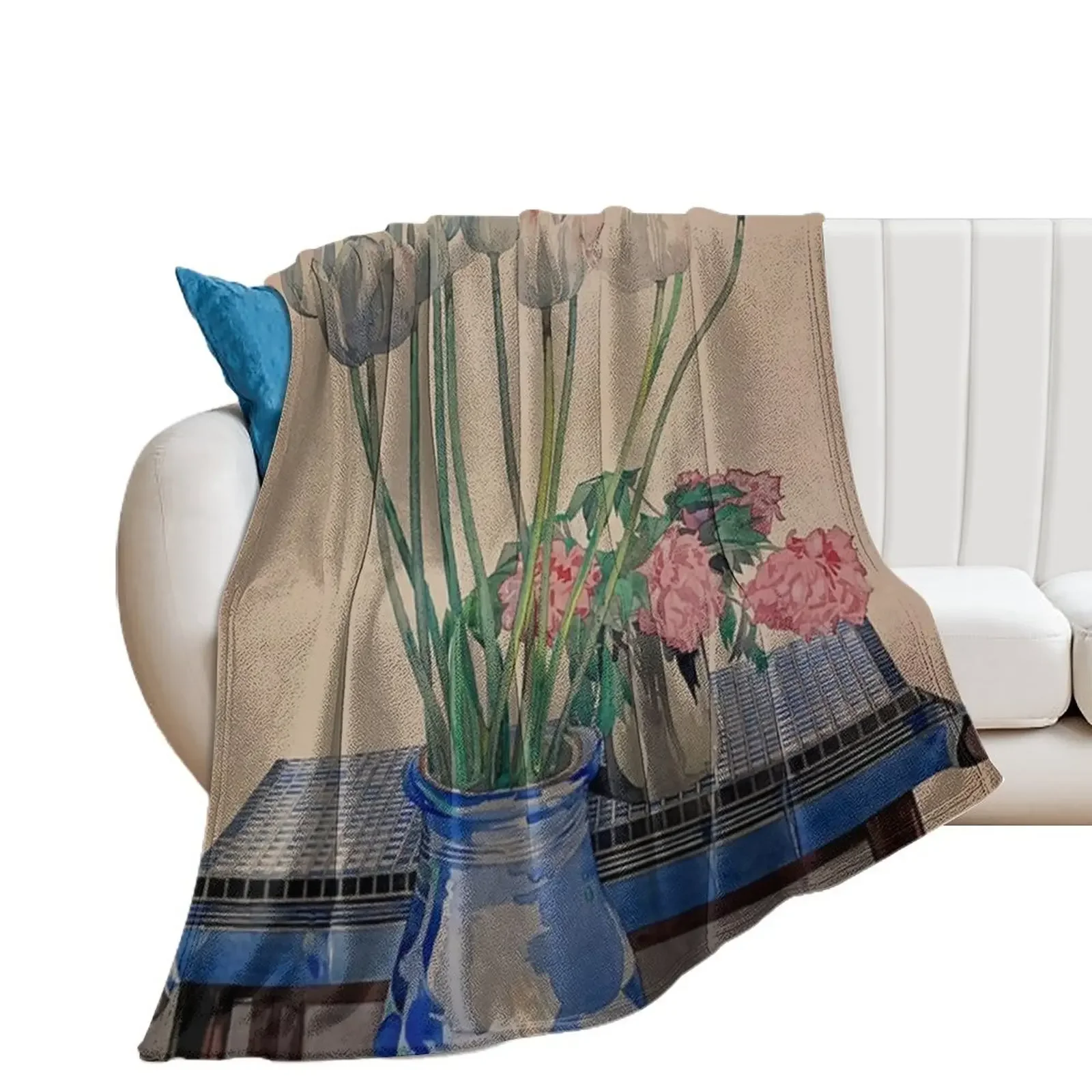 

charles Rennie Mackintosh design Throw Blanket sofa bed Blankets For Bed funny gift Blankets