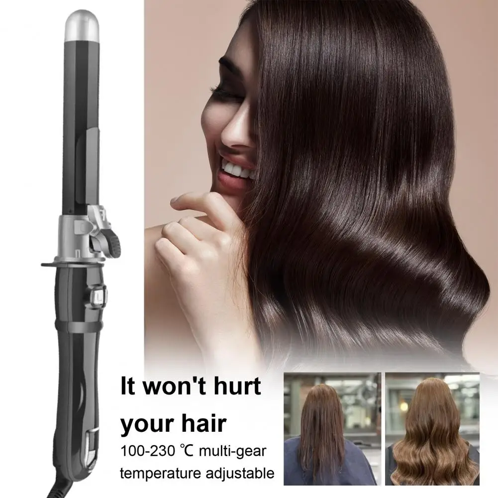 

Full Automatic Hair Curling Iron Quick Efficient Hair Styling Tool Automatic Rotating Curling Iron for Stunning Big Waves Curls