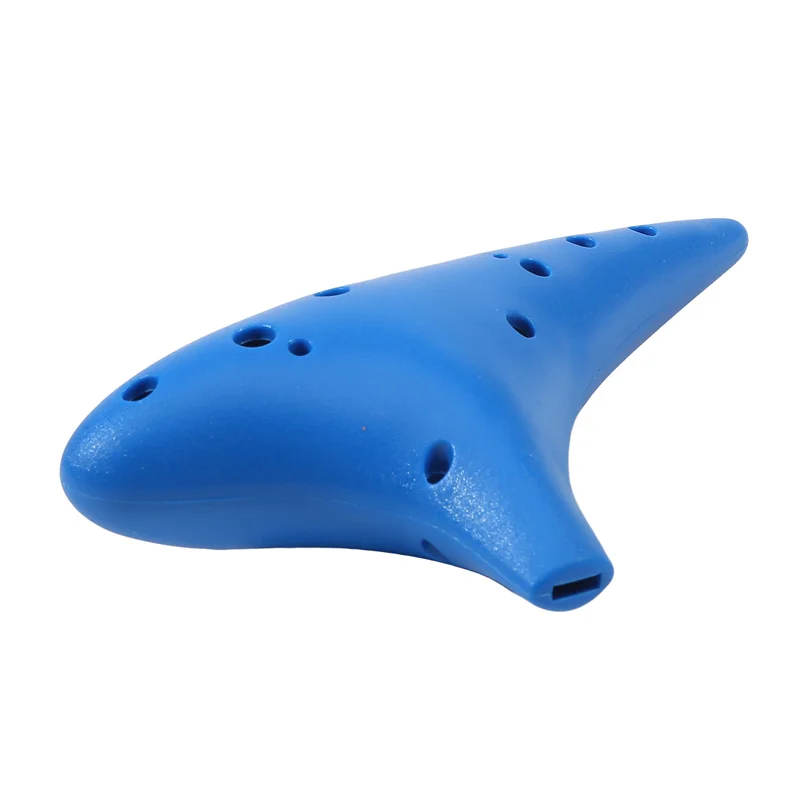 12-hole Ocarina Resin Plastic Alto C Tuning Ocarina New 12-hole Multicolor Flute Adult Children\'s Instrument Musical Instrument