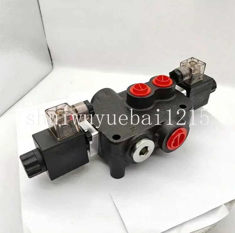 Z80 series electromagnetic control 80L integrated hydraulic multi-way directional valve hydraulic valve distributor