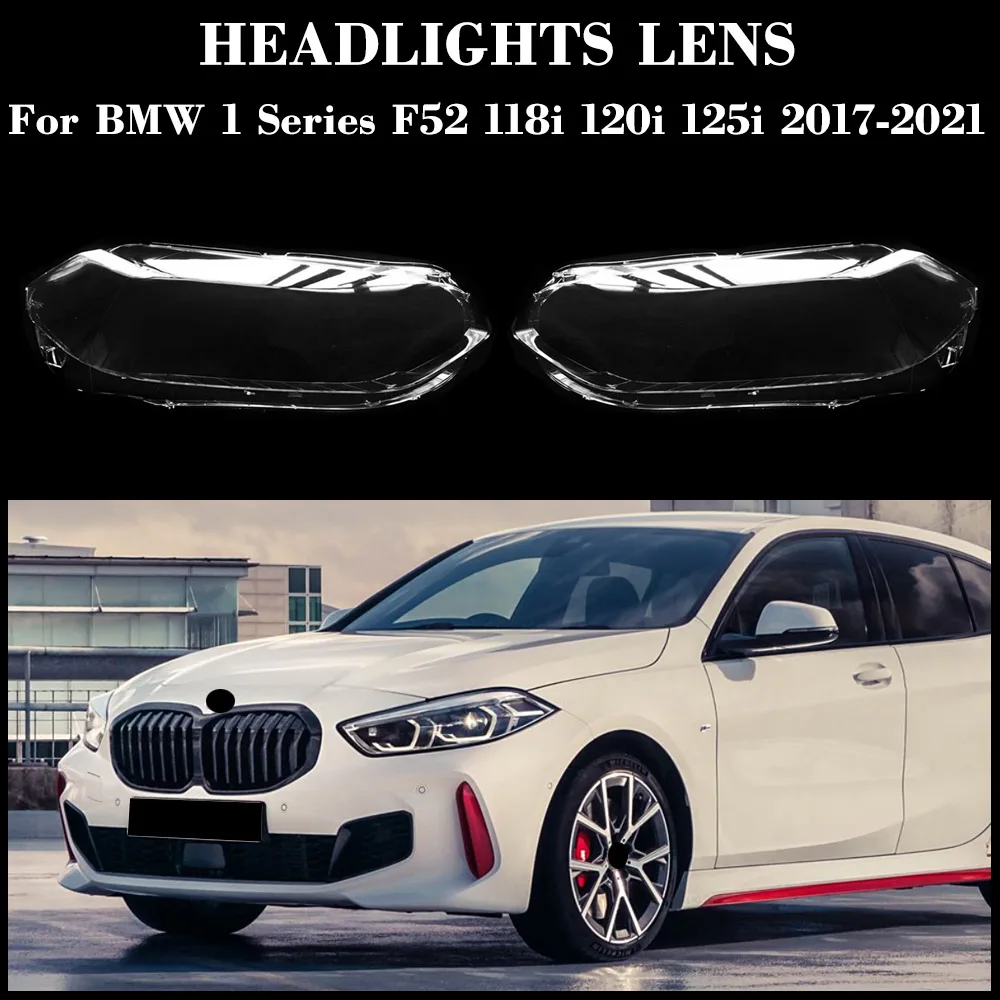 

Headlight Housing Shell Lamp Shade Lens Headlamp Cover Plexiglass Replacement For BMW 1 Series F52 118i 120i 125i 2017-2021