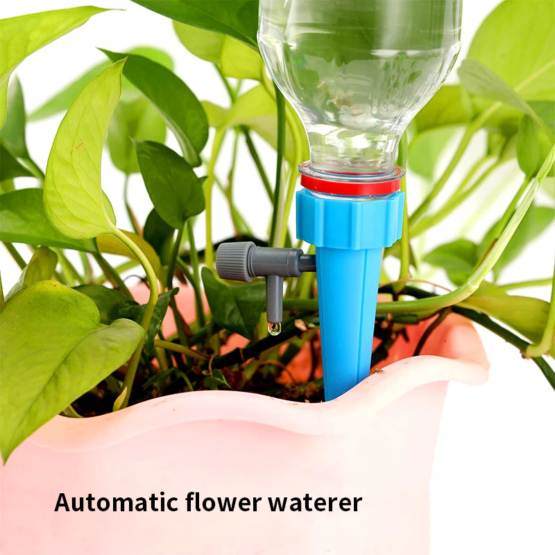 

Automatic Drip Irrigation System Self Watering Spike for Flower Plants Greenhouse Garden Adjustable Auto Water Dripper Device