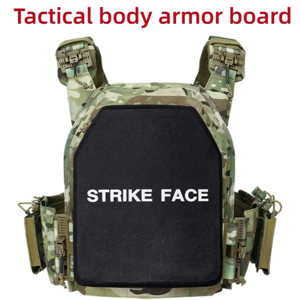 Protective board UHMWPE lightweight anti MSC 7.62mm IVL protective board 10X12 inch plug-in tactical vest defense shield