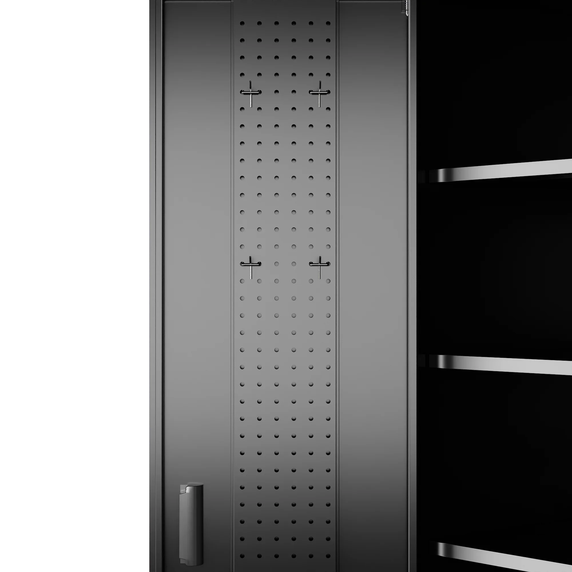 Aobabo Metal Garage Storage Cabinet, 73'' Steel Cabinets on Wheels for Office School Home Warehouse Utility Room Garage