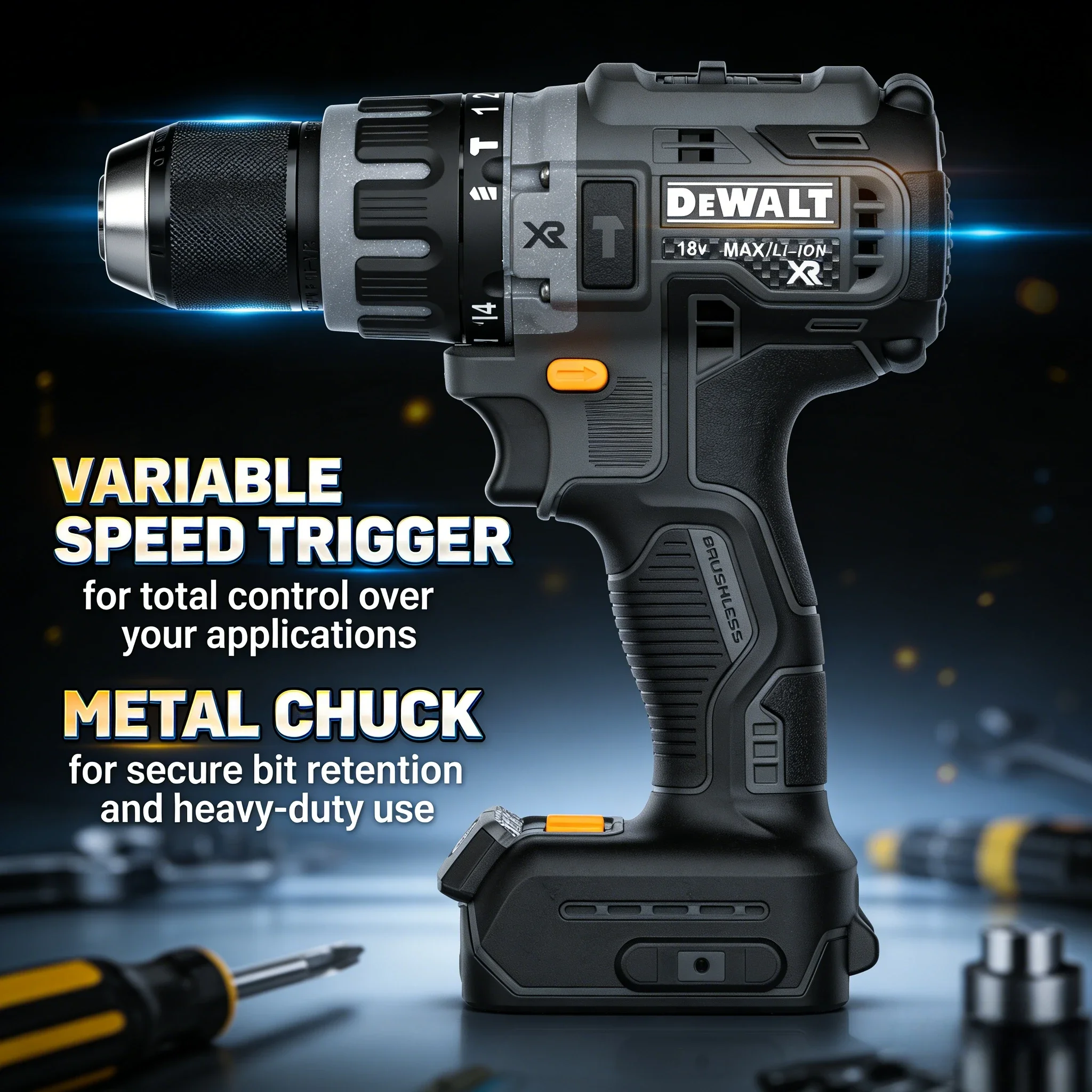 DEWALT DCD791 Compact Brushless Drill Driver: A multi-functional cordless rechargeable power tool for versatile applications