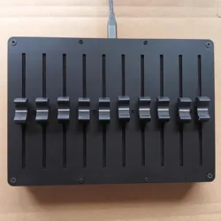10-way Fader Can Customize CC Information USB Interface Music Hosting Software with MIDI Controller