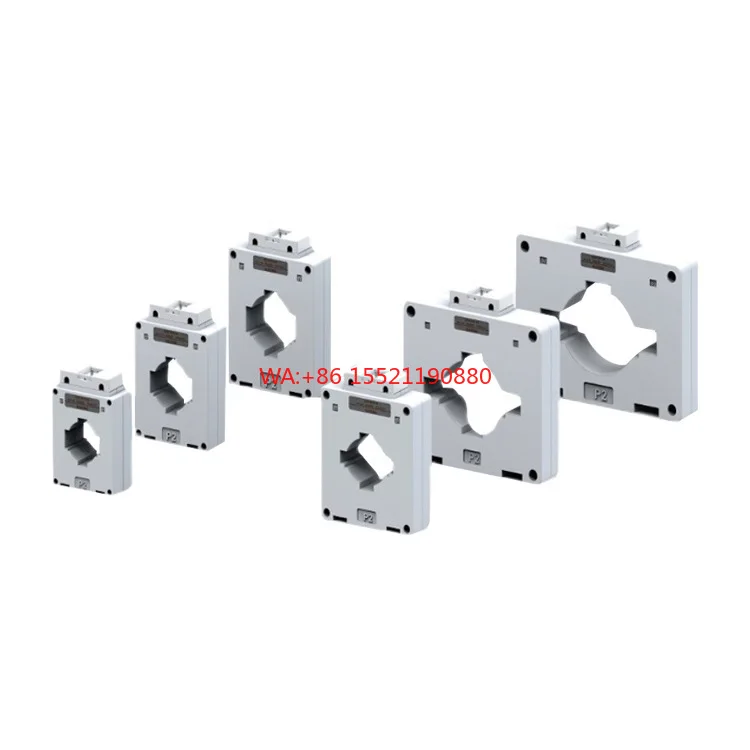 Core Coil and 0.5 Level Precision Insulation Flame Retardant Shell 50Hz BH-0.66 Current Transformer with 1 Turns Copper