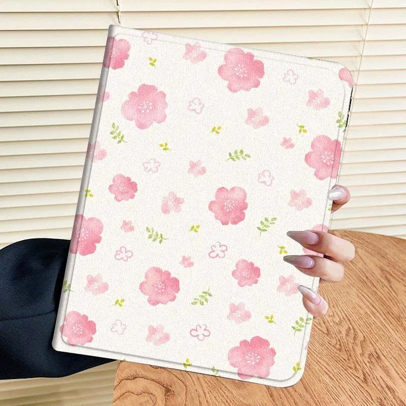 

Sweet flower rabbit cartoon For Lenovo Pad Tab Legion Xiaoxin Y900 Y700 K10 M10 P11 3rd Pro GT Plus Gen Cover Tablet Case