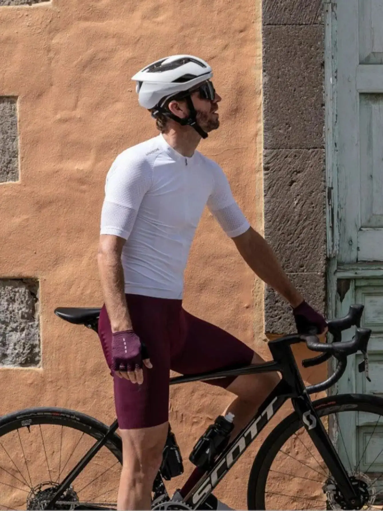 

Мужские велосипедные майки Wulibike, белые рубашки с короткими рукавами для велоспорта, полная молния с карманами, одежда для шоссейного велосипеда