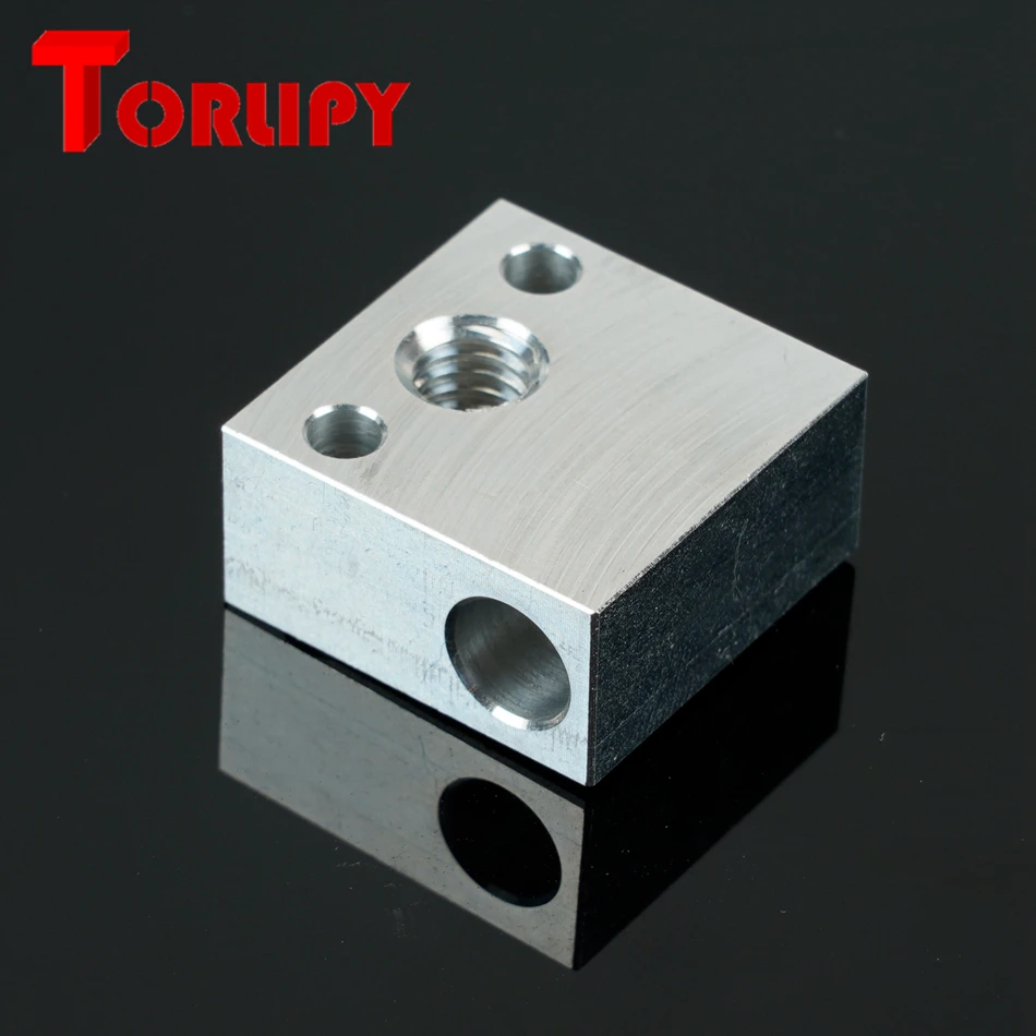 Torlipy CR10 Heater Block CR 10 Heated Block High Temperature 3D Printer Heaterblock For Creality Ender 3 5 Hotend MK8 Nozzle