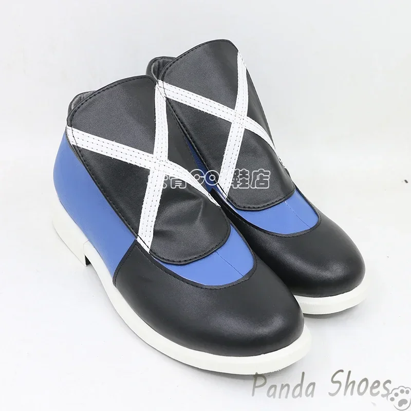 รองเท้าคอสเพลย์อนิเมะ Pet Elf Satoshi รองเท้าบูทยาวสำหรับคอสเพลย์เกมอนิเมะ รองเท้าคอสเพลย์การ์ตูน สำหรับงานคอนเวนชั่น ปาร์ตี้ฮาโลวีน