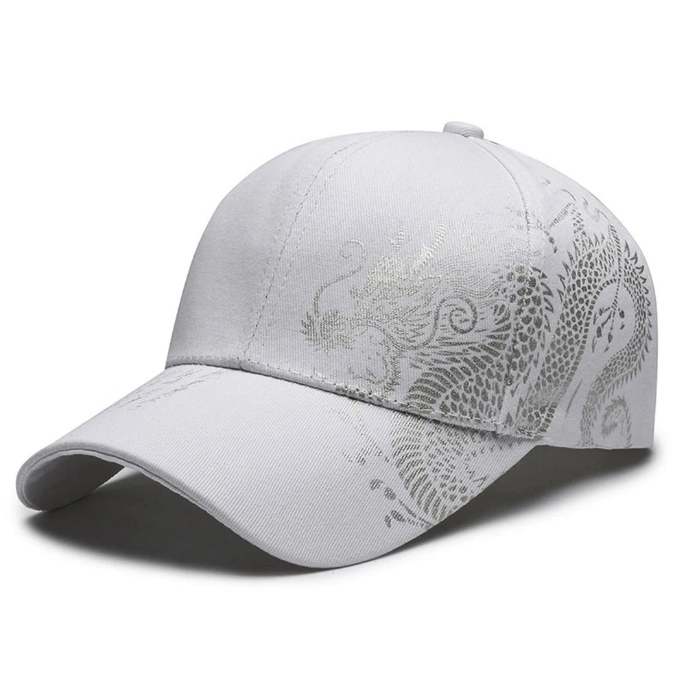 Chinese Style Dragon Pattern Baseball Hat For Men And Women, Versatile National Tide Cap, Hip Hop Hip Hop Skateboarding, Cool