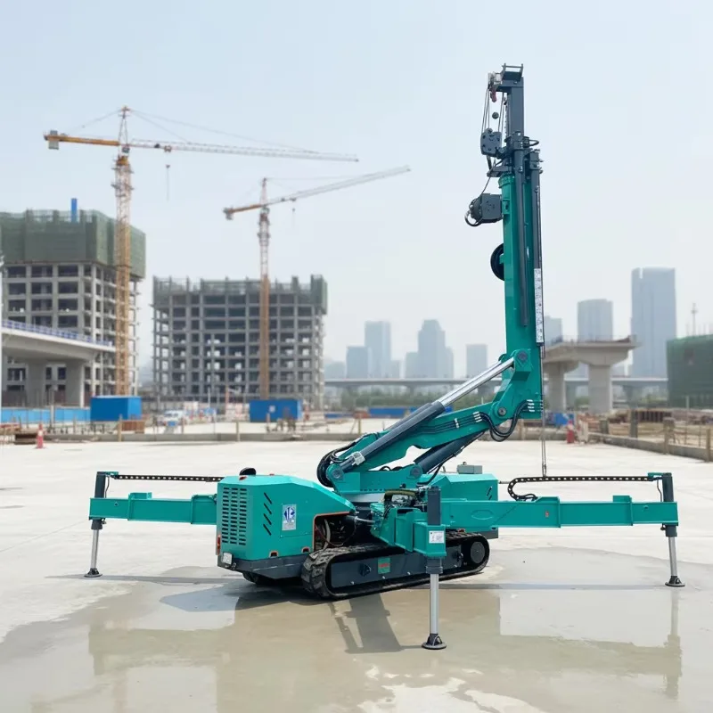 Customized Spider Crane ForIndoor Construction Mini Crawler Crane For Renovation Compact Rigging Lifting Machin