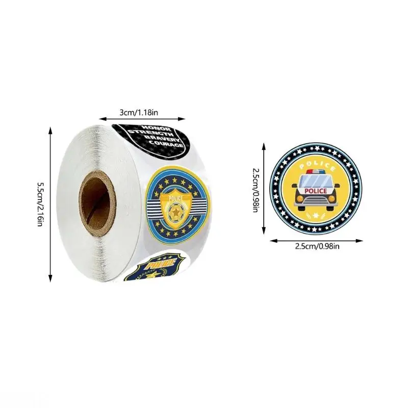 ملصقات D08B ملونة للأطفال، لاصقة متينة، ورق صديق للبيئة، أنشطة حرفية للفصل الدراسي #6
