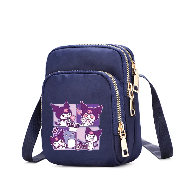 HelloKittys Anime Crossbody Bags for Women Female Shoulder Slung Mobile Phone Large Capacity Handbags Fashion Ladies Chest Bag