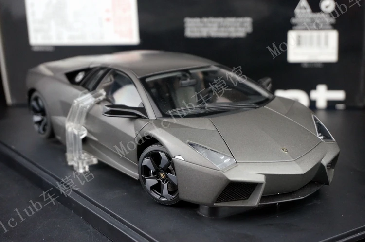 Autoart 1:18 Reventon Gray Alloy Fully Open Simulation Limited Edition Alloy Metal Static Car Model Toy Gift