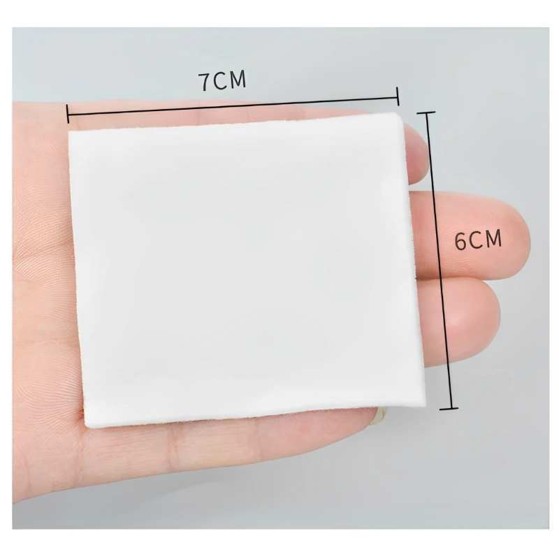 1200 ชิ้น/ถุงทิ้งแต่งหน้าผ้าฝ้ายนุ่มแต่งหน้าRemoverผ้าเช็ดทําความสะอาดเครื่องสําอางCleanserผ้าฝ้ายเครื่องมือทําความสะอาดผิวหน้า
