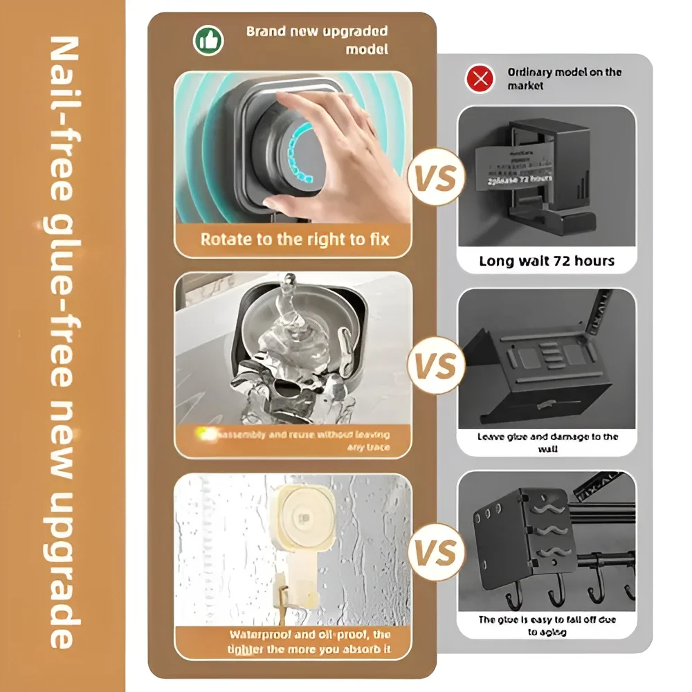 1 قطعة حامل منفاخ الرف اكسسوارات الحمام مجفف الشعر حامل جدار مجفف مهد مستقيم حامل مجفف شعر صندوق منظم