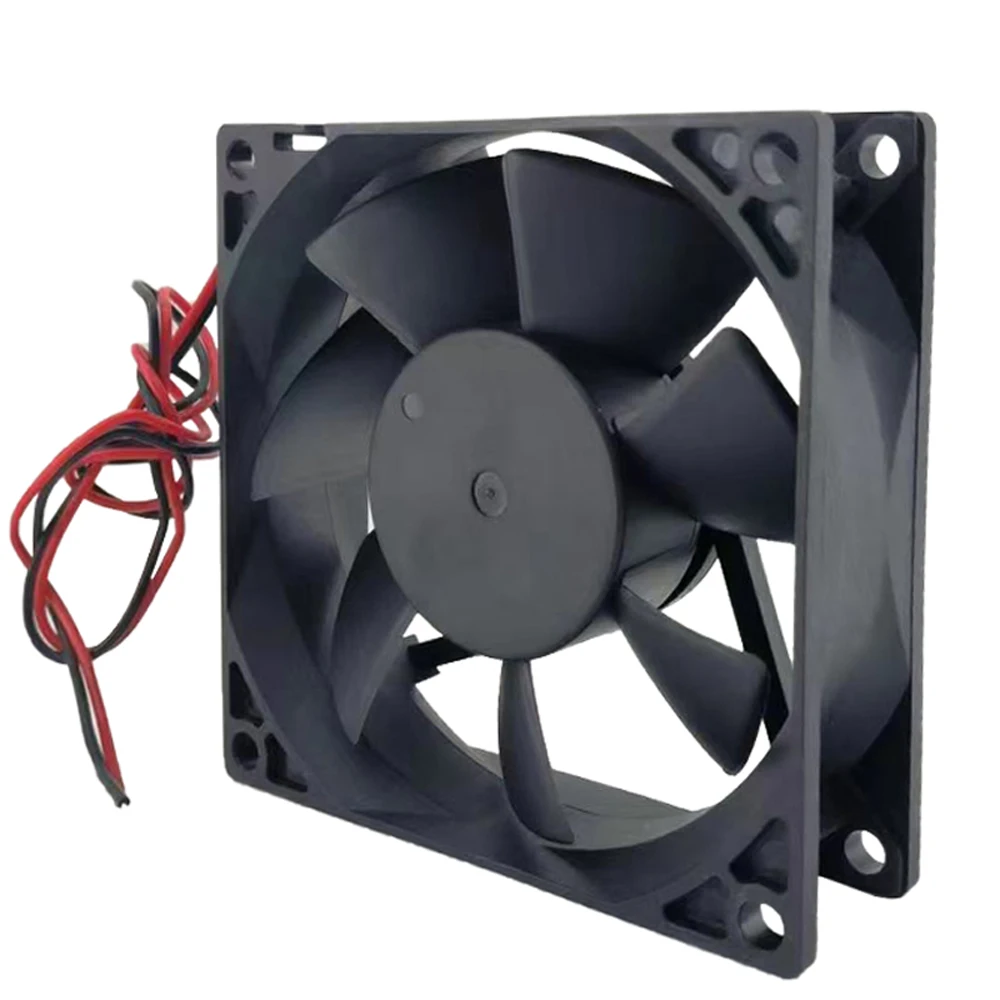 Kipas Pendingin Industri Udara Tinggi 8025 DC12V 808025mm AD08012HB257004 0.18A Kipas Ventilasi Kabinet Peralatan Inverter