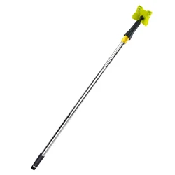 Plastic Drywall Corner Scraper Putty Knife Finisher with Portable Retractable Roller Extension Pole for Floor Wall Ceramic Tile