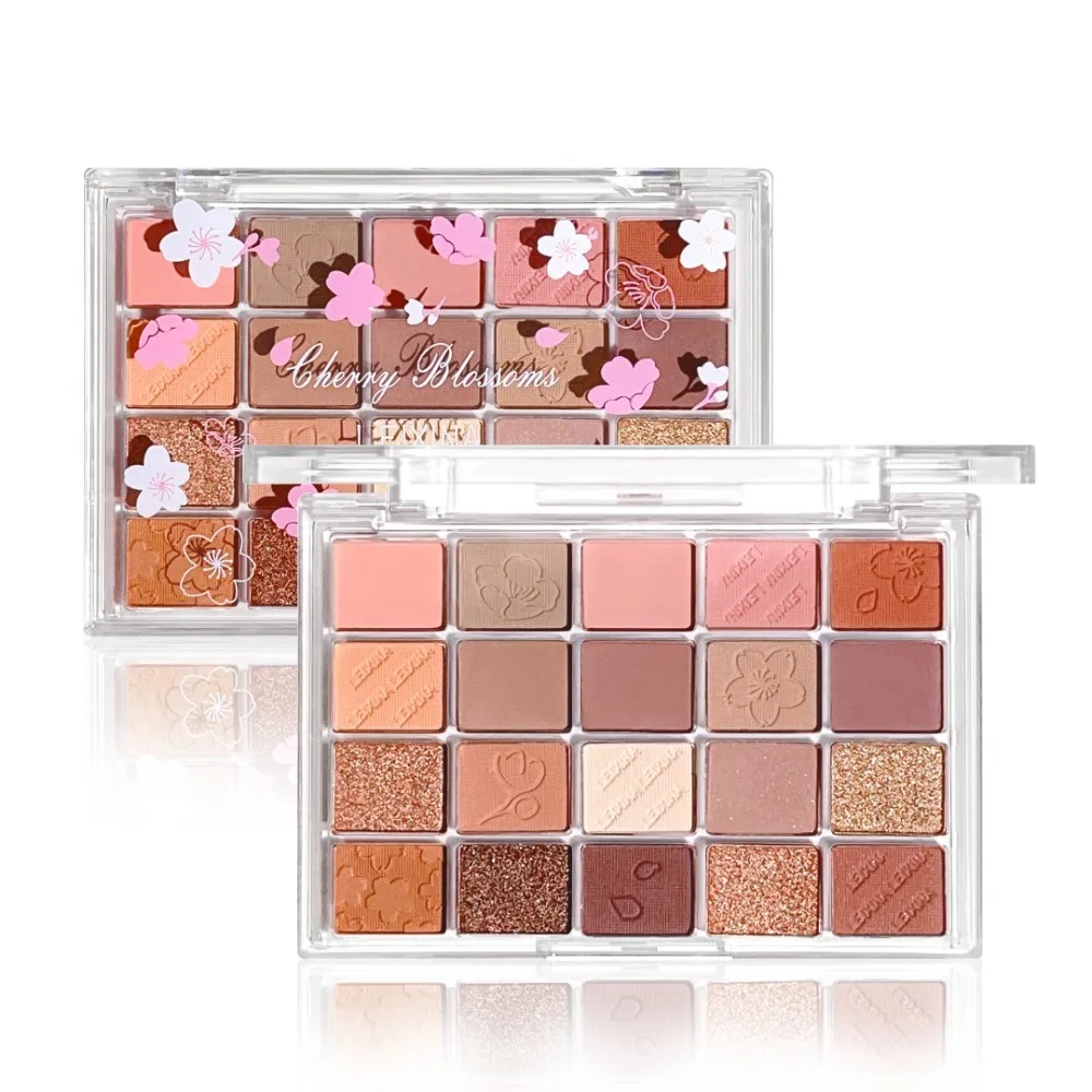 New 20 Color Eyeshadow Palette Matte Long Lasting Eye Makeup Palette Shiny Multi-functional Eye Pigments Women