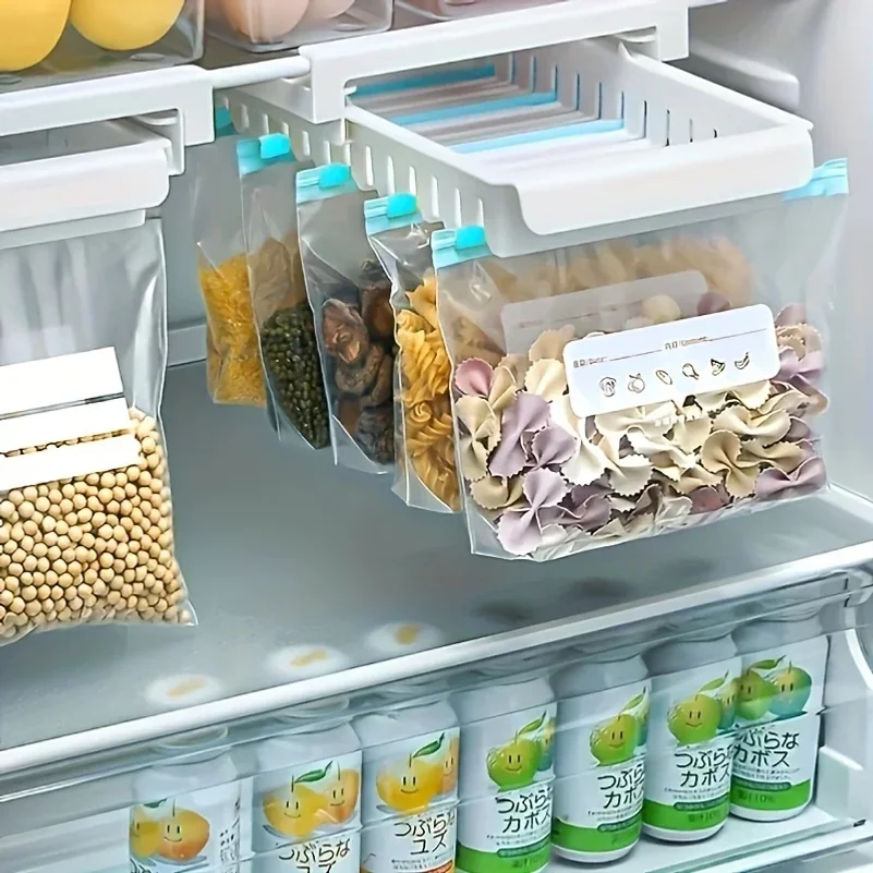 Sealed Storage Bags, Zip-Lock Food Preservation Bags, Self-Sealing Food Storage Bags, Zip Shut Bags Fresh Food Storage Bag - view 5